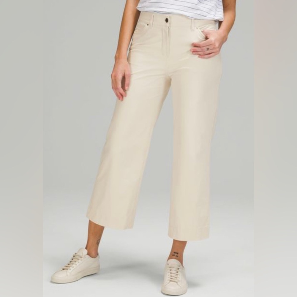 Lululemon City Sleek 5 Pocket Wide Leg Pants - Size 31